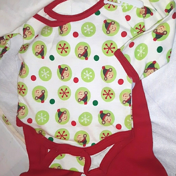 NWT Christmas Baby Gear 5 PC Elf Holiday Set - Picture 9 of 13